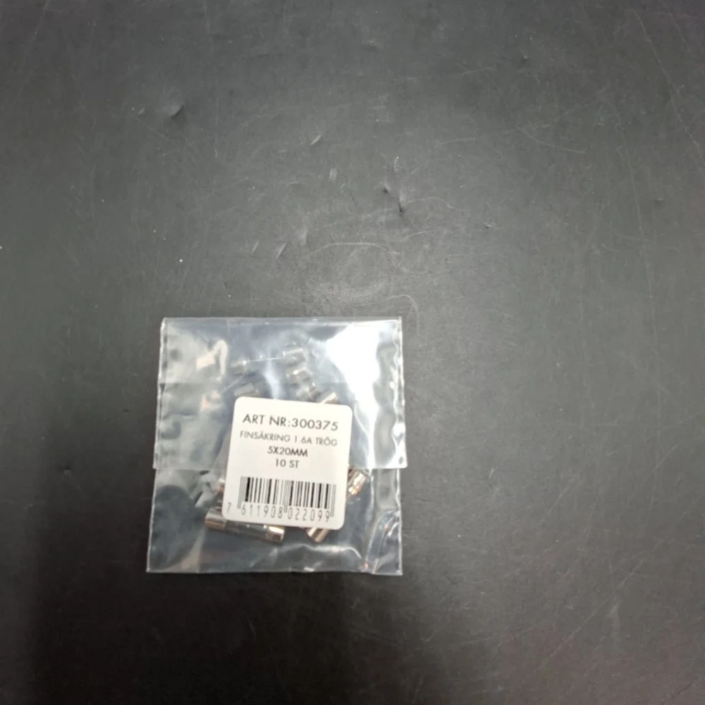 1590400-1 Miniature fuses, 4 520 pcs - 1.6 A, time-delay