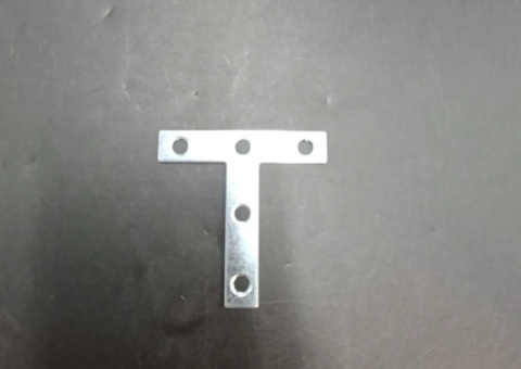 T plates, 1 567 pcs - 63 x 63 x 1.6 mm, zinc-plated