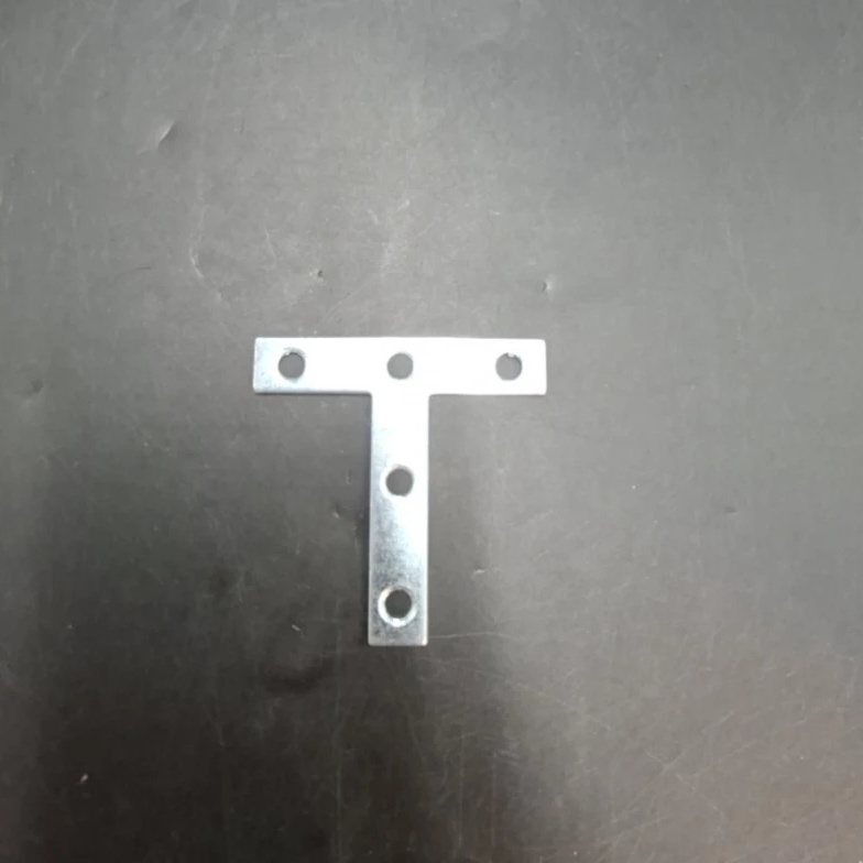 1590405-1 T plates, 1 567 pcs - 63 x 63 x 1.6 mm, zinc-plated