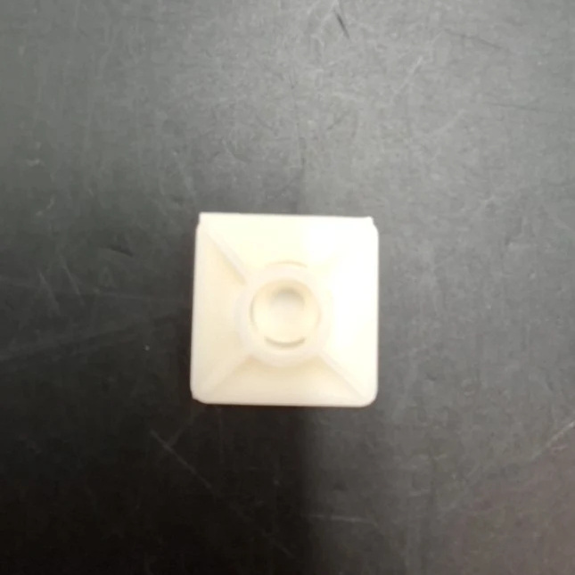 1590407-1 Cable tie mounts, 1 302 pcs - white