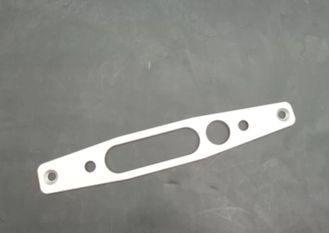 Backing plates, 187 pcs - 189 x 30 mm, matt chrome