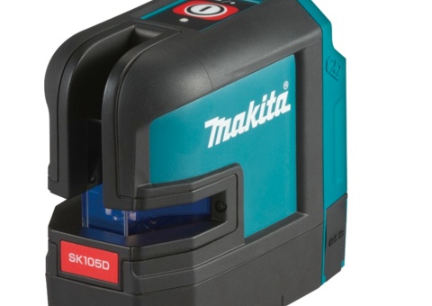 Krysslaser, 1 st - Makita SK105DZ, röd, 12 V max