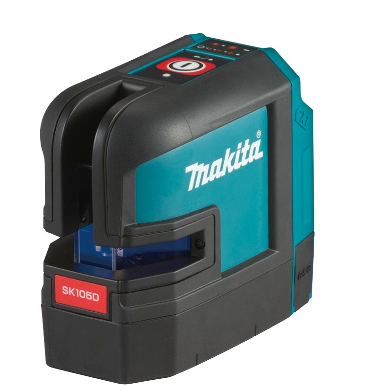 1591572-1 Krysslaser, 1 st - Makita SK105DZ, röd, 12 V max