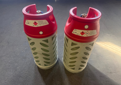 Gas tubes MC14 for forklift 2pcs