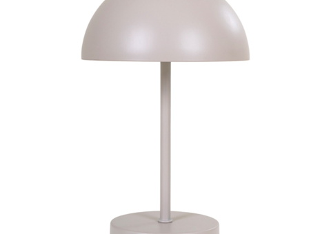 LED-bordslampor, 4 st - House Nordic, Holt, sand/stål, uppladdningsbara