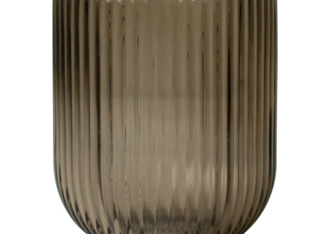 Glasvaser, 7 st - DBKD, Simple Stripe, stl Small, brun