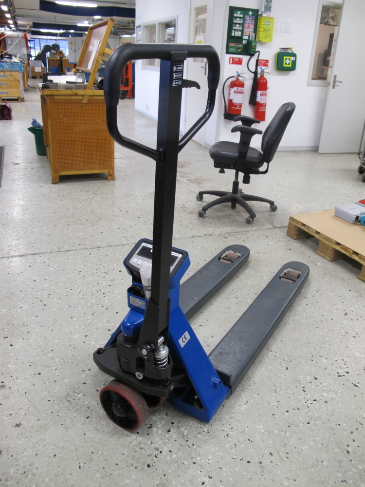 1452903-1 Hand truck Lidén 2000 kg with scale