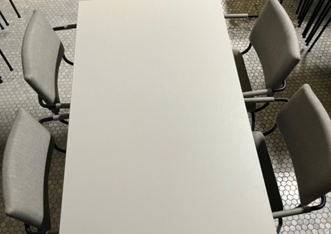 Party with 60 chairs and 22 tables