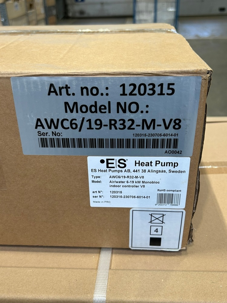 1592775-2 Energy Save 9 kW Air/Water Heat Pump – Monoblock, A+++ N1.62