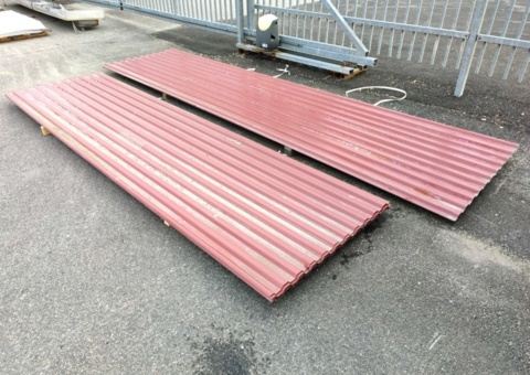Ca 37 st Väggplåt ca 4 m&  ca 4,5 m