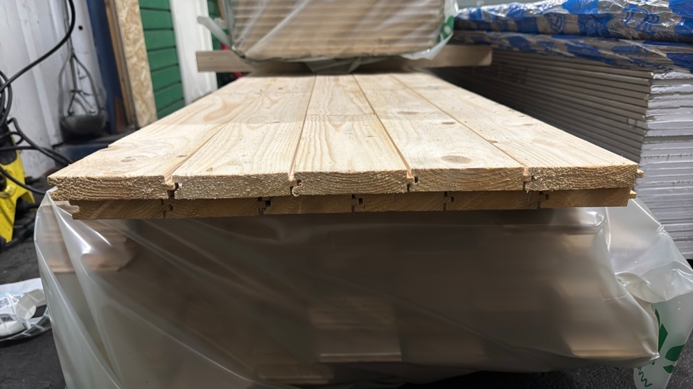 1591428-1 Raw sheet metal hatch - 3 pcs - L:3600 mm W:565 mm D:23 mm