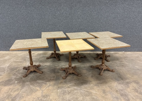 6 pcs Table 70x65x74 cm
