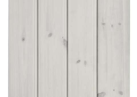 Wooden panel white stained - 168 pcs - W:113x3500 mm, 168 pcs, 66 m2