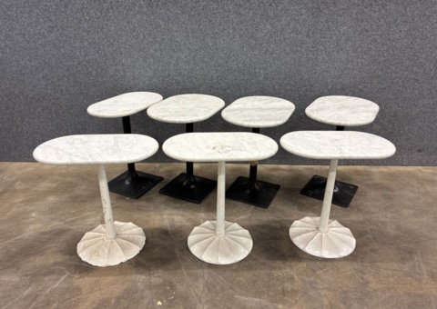7 pcs Table Marble Top