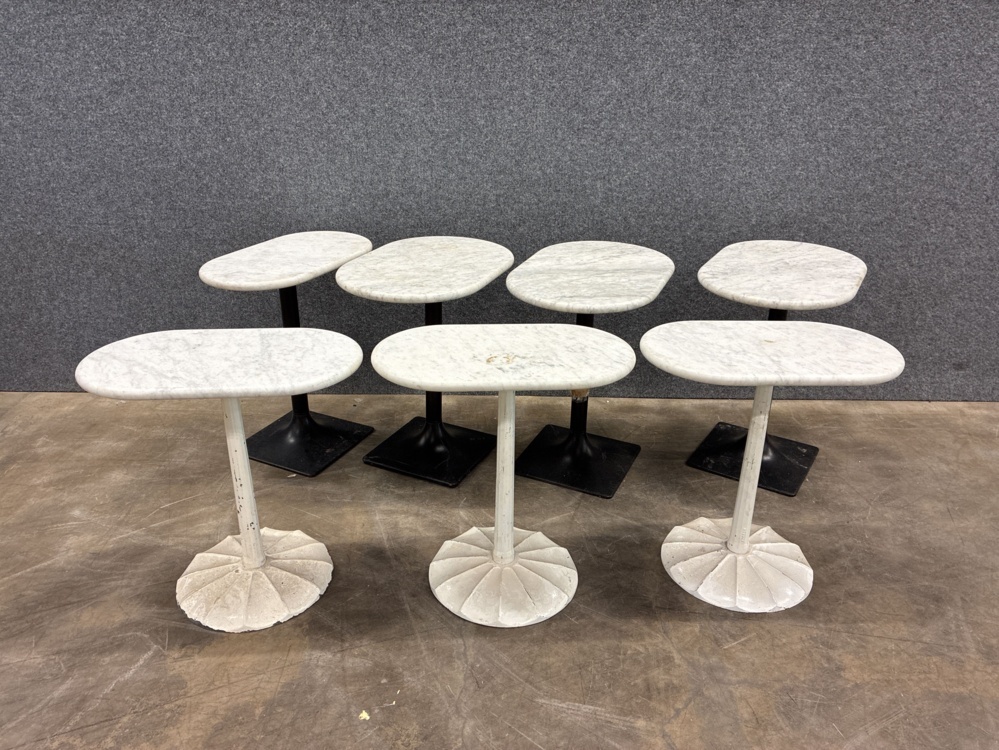 1582264-1 7 pcs Table Marble Top