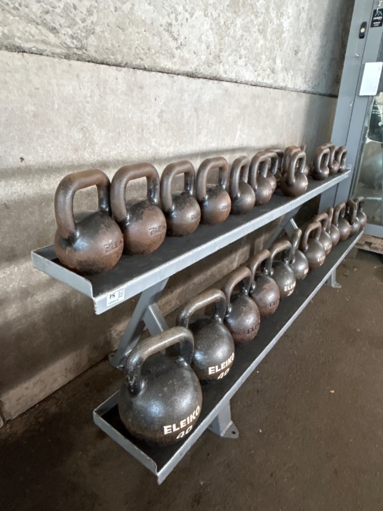 1486419-2 Rack with kettlebells - Eleiko