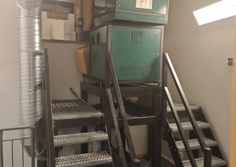 Cinema equipment from a famous dome cinema