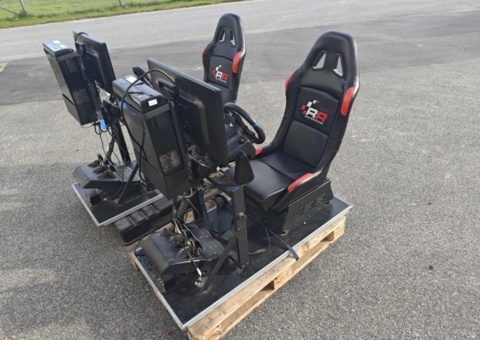 2 Racing game consoles