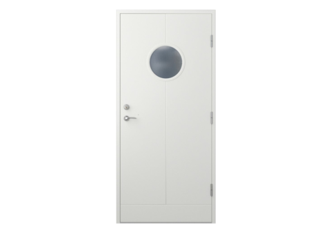Front door Jennifer, with glass, 8x18 right-hung