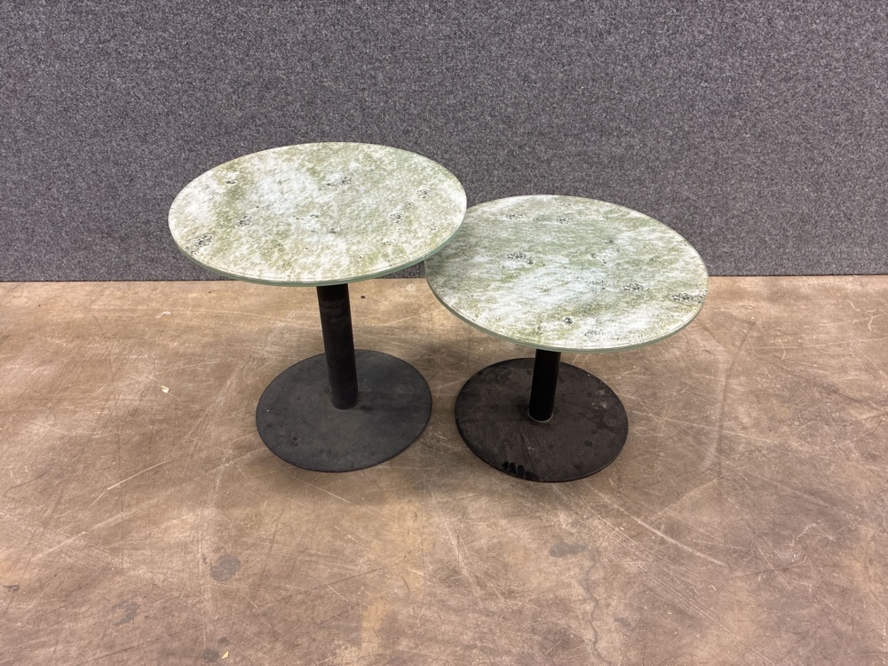 1582269-1 2 pcs Table Marble top