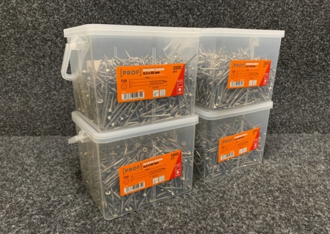 4000 pcs Trall screw 4.2x55mm, Prof