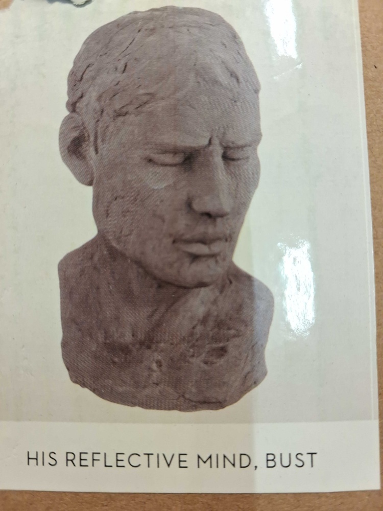 1584975-2 Byst, 1 st - Mette Ditmer His Reflective Mind, betonggrå