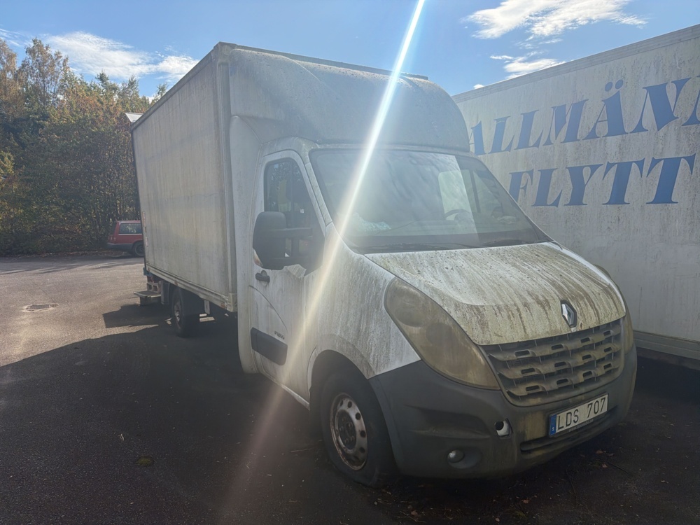 1566166-2 Renault Master Chassi Cab 3.5 T 2.3 dCi Manuell, 145hk -2011 (Reparationsobjekt)