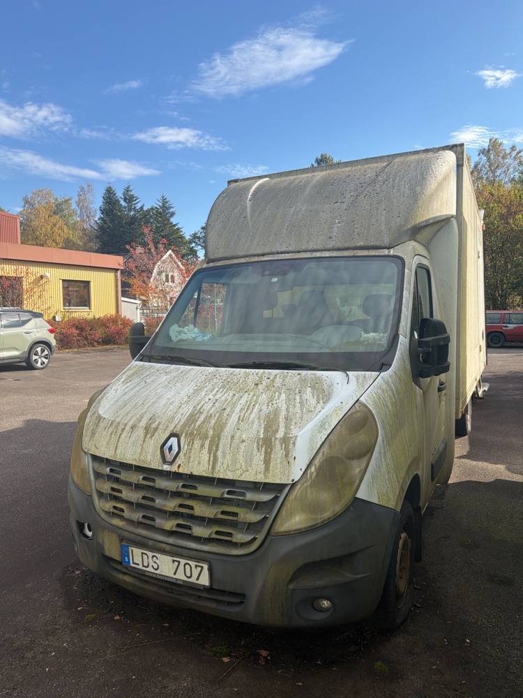 1566166-1 Renault Master Chassi Cab 3.5 T 2.3 dCi Manuell, 145hk -2011 (Reparationsobjekt)