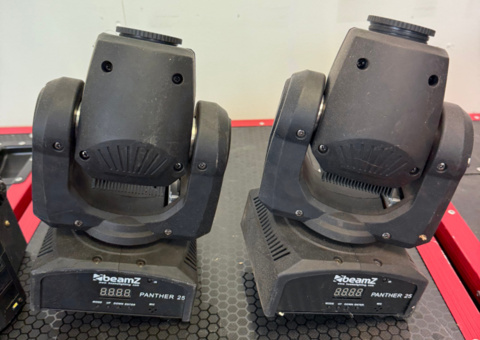 Moving head-lampor – BeamZ Panther 25 – 2 st