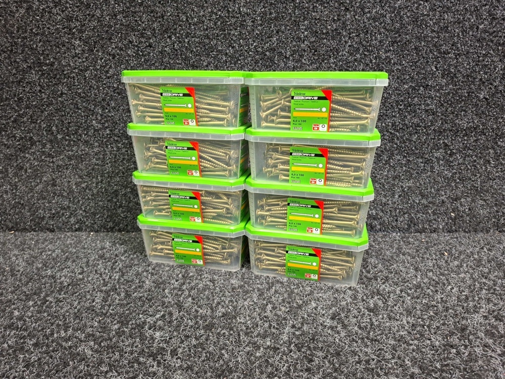 1591324-1 800 pcs Wood screw 6.0x100mm, Essve