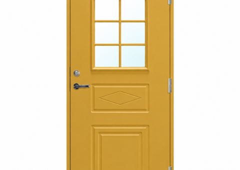 Front door Helena with glass, 9x21 Left-hung