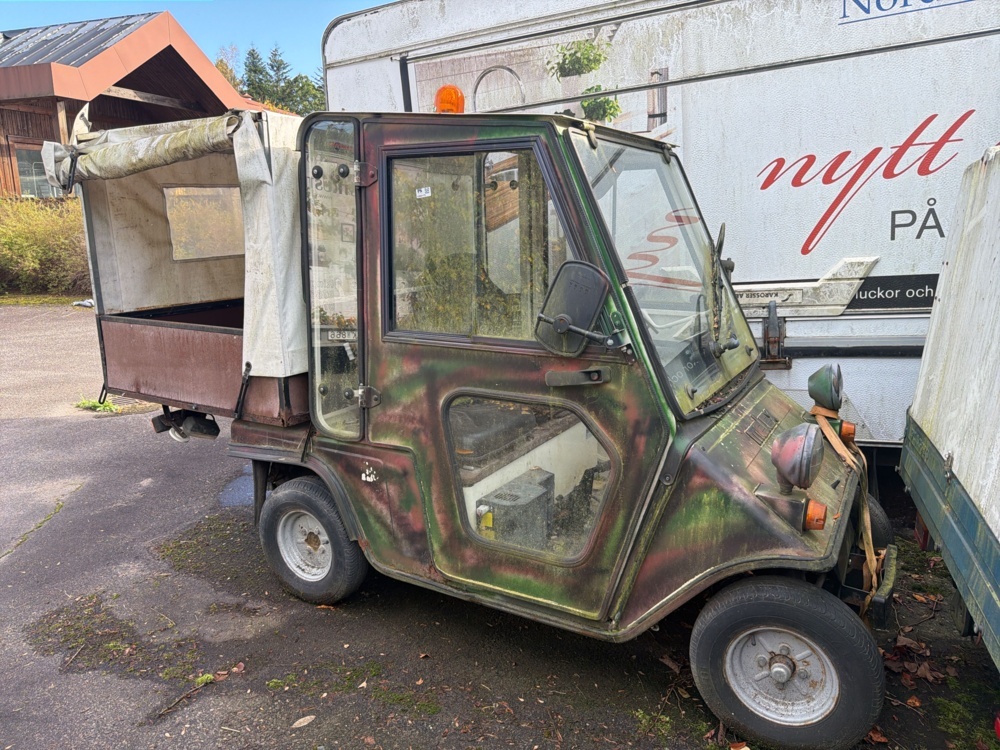 1566175-1 Elfordon med flak - Melex (Renoveringsobjekt)