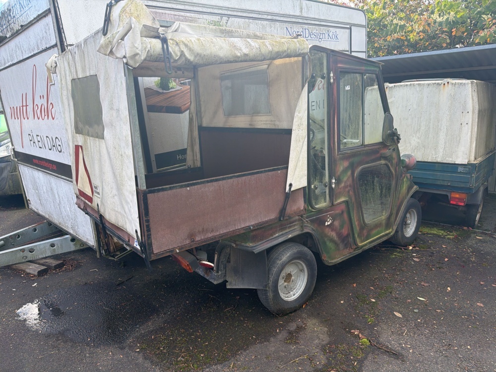 1566175-2 Elfordon med flak - Melex (Renoveringsobjekt)