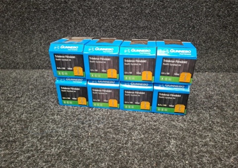 800 pcs Wood Screws Countersunk Stainless Acid-Resistant A4 6.0x100mm, Gunnebo