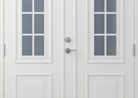 Pair of exterior doors Nathalie, 16x21 Right-hung