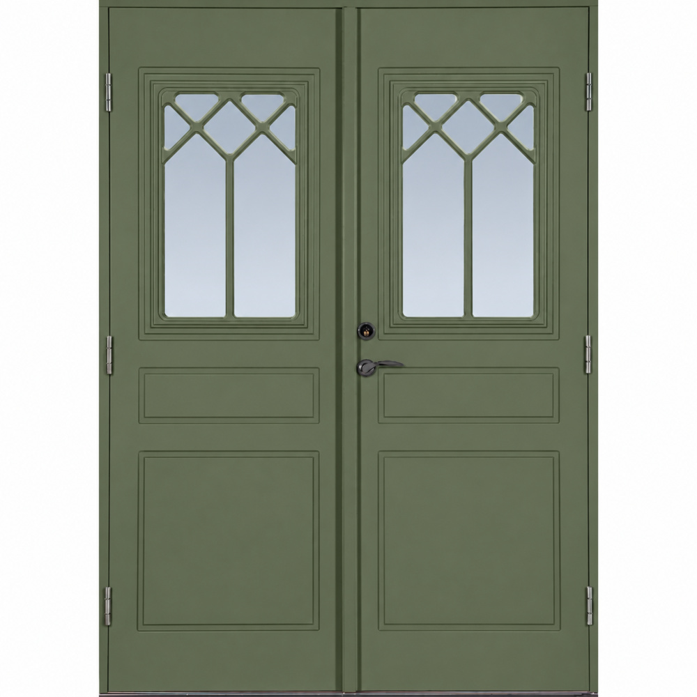 1592833-1 Pair of exterior doors Brussels 15x21, Right-hung