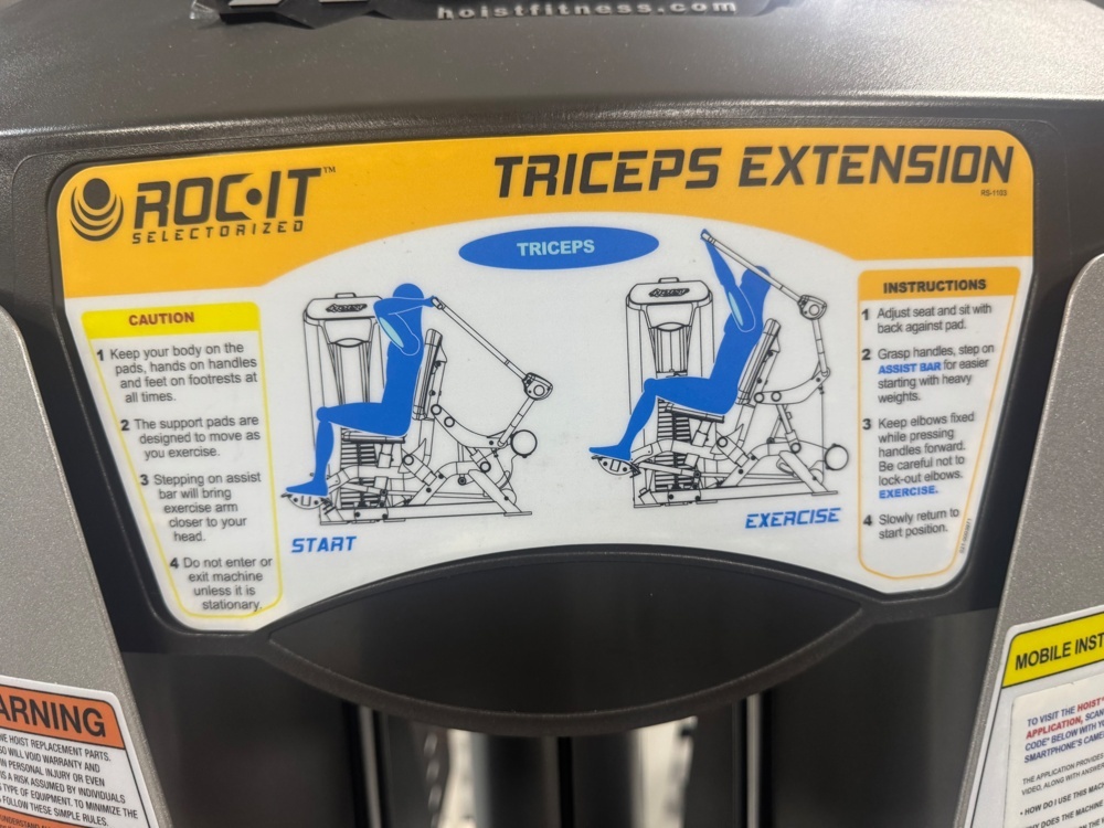 1563526-2 Tricepsmaskin – Hoist ROC-IT Triceps Extension RS-1103