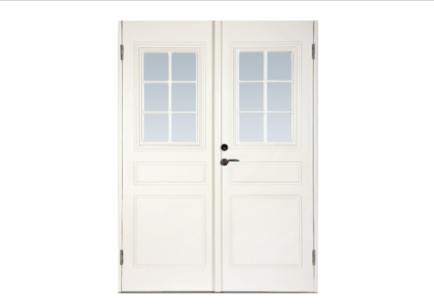 Pair of exterior doors Warsaw, 14x21 left-hung