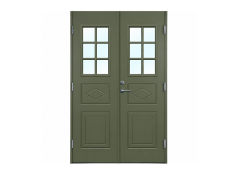 Pair exterior door Helena, 14x21 Right-hung