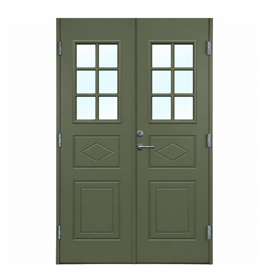 1592832-1 Pair exterior door Helena, 14x21 Right-hung