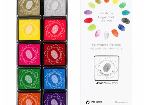 Painting sets, 12 pcs - Fingerpads