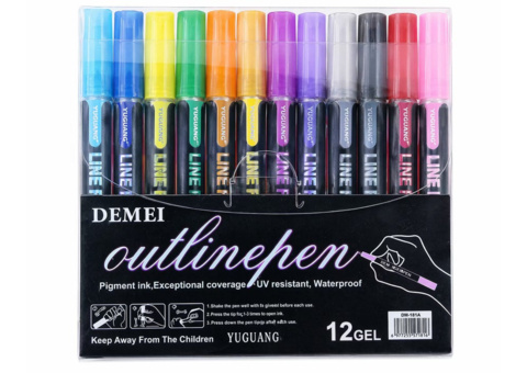 Effect pens, 20 packs of 12 - DEMEI Magic Pens
