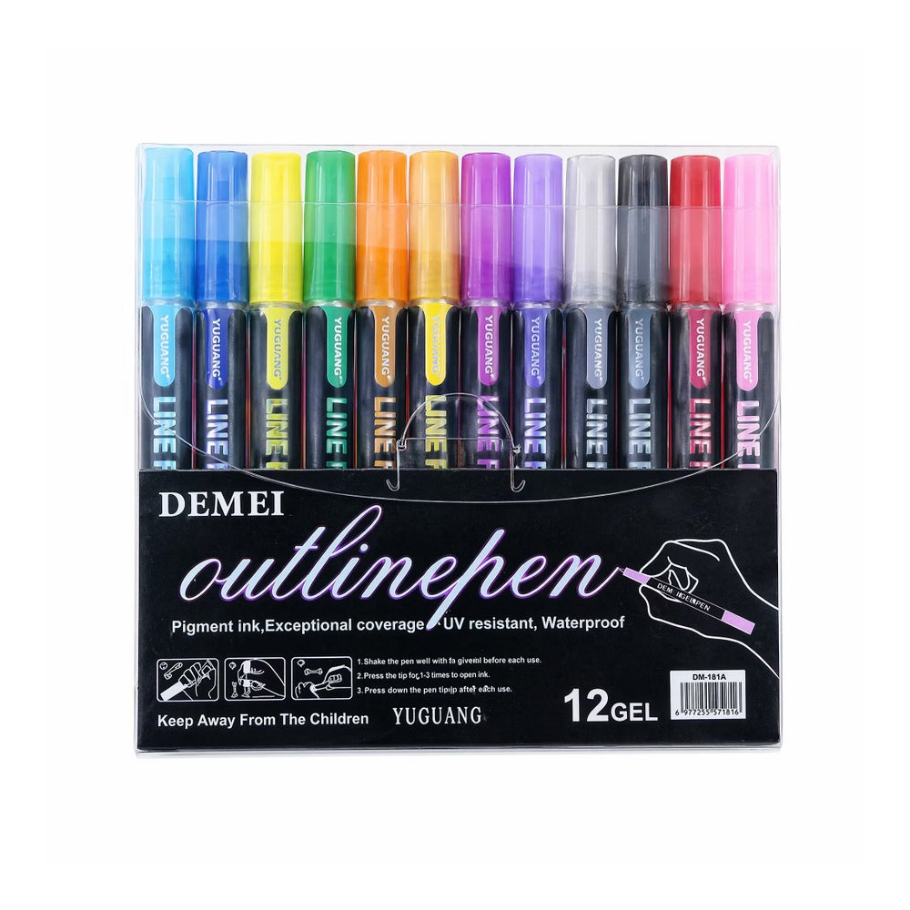 1590479-1 Effektpennor, 20 st 12-pack - DEMEI Magic Pens