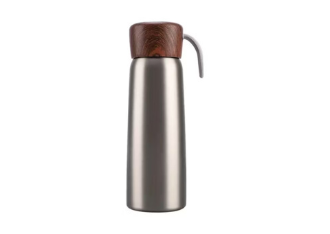 Vacuum flasks, 10 pcs - 500 ml, silver