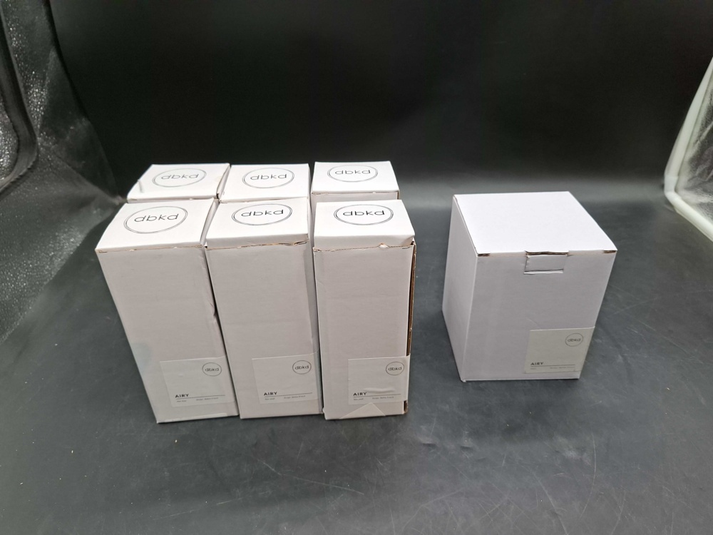 1584963-2 Glasvaser, 7 st DBKD