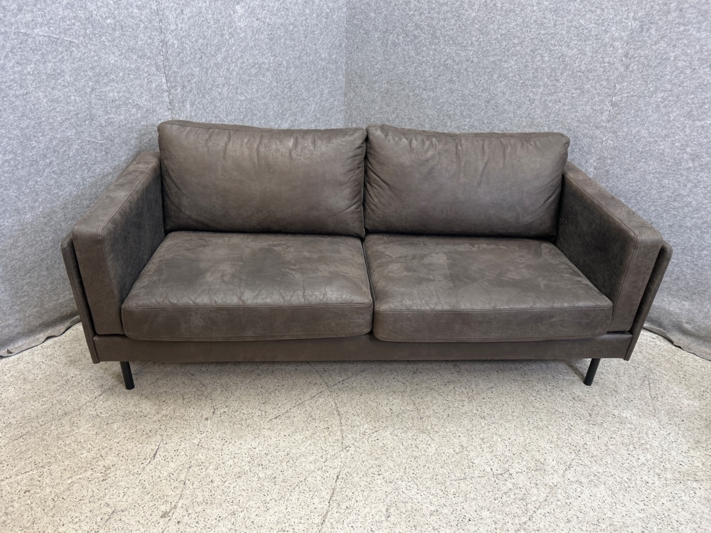 1546285-1 2 armchairs, sofa and coffee table
