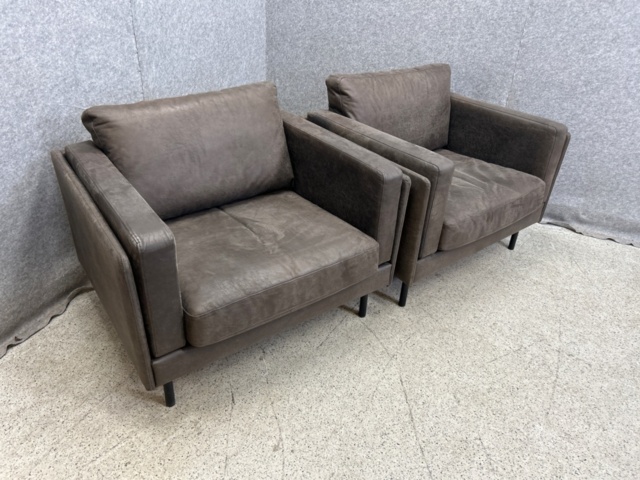 1546285-4 Fåtöljer 2 st, soffa och soffbord