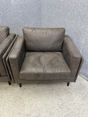 1546285-5 Fåtöljer 2 st, soffa och soffbord