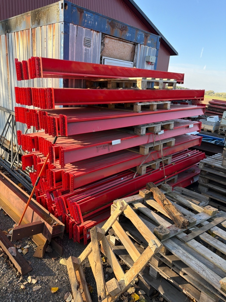 1593075-1 Beams for pallet racking, 120 pcs, 3 meters