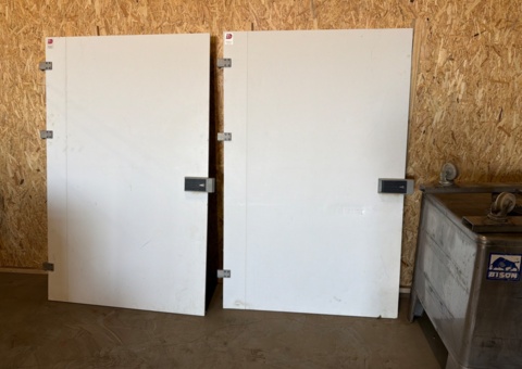 Refrigerator / freezer door, 2 pcs.